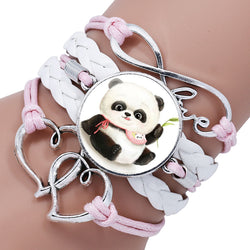 Cute Giant Panda Baby Bracelets - Voilet Panda Store