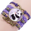 Cute Giant Panda Baby Bracelets - Voilet Panda Store