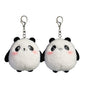 Cute Panda Plush Keychain - Voilet Panda Store