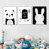 Nordic Style Kids Decoration Wall Art - Voilet Panda Store