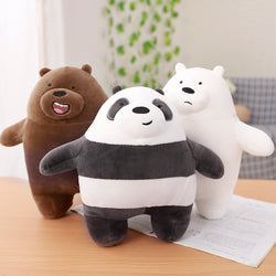 We Bare Bears Stuffed Panda Plush Toys 25cm - Voilet Panda Store
